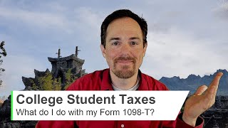 Tax Help What Do I Do With a 1098T What is a Form 1098T How Do I Get One [upl. by Lisan692]