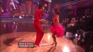 DWTS Gilles Marini amp Cheryl Burke Samba Week 3 [upl. by Kcira]