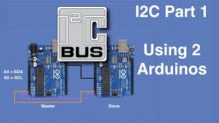 I2C Part 1  Using 2 Arduinos [upl. by Newel]