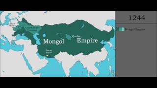 The History of the Mongols  Every Year [upl. by Aisanahta]