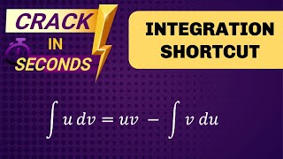 Integration by Parts  Shortcut amp Tricks  Crack In Seconds  Unacademy JEE  Maths  Nishant Sir [upl. by Martinson]