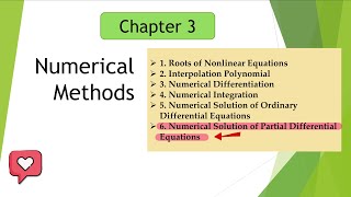 Numerical solution of partial differential equation [upl. by Enilesoj759]