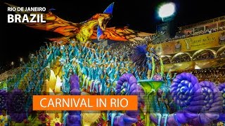 Brazil Carnival The Rio de Janeiro parade in 1 minute [upl. by Lemej]