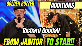 Richard Goodalls Golden Buzzer Moment Unforgettable AGT Audition [upl. by Emalee]