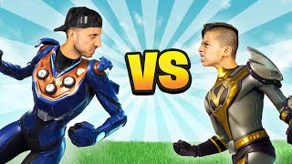 DAD Vs SON 1v1 Fortnite WINNER GETS PRIZE  Royalty Gaming [upl. by Etep]