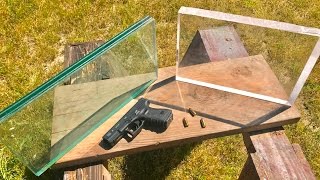 9MM VS BULLETPROOF GLASS VS LEXAN SHEET [upl. by Ramsden]