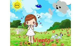 Canción infantil Carta al viento letra [upl. by Creighton829]