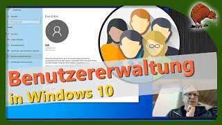 Einführung in die Benutzerverwaltung von Windows 10 [upl. by Eitsud]