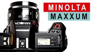 How To Use Minolta Maxxum Camera [upl. by Brothers]