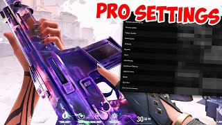 BEST VALORANT Settings for PERFECT Aim FPS Sensitivity Crosshair [upl. by Cheslie769]