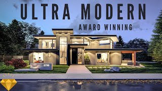 5 Contemporary Modern Homes With Award Winning Designs  Inside Tour [upl. by Adiuqram]