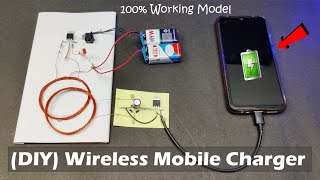 How to make Wireless Mobile Charger [upl. by Hawker]