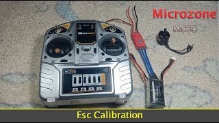 Microzone MC6C Esc Calibration for beginner  Microzone Mc6c Calibration [upl. by Stonwin]