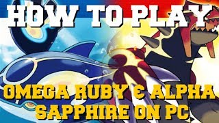 HOW TO POKEMON OMEGA RUBY AND ALPHA SAPPHIRE ON IN 4K MAXIMUM PERFORMANCE CITRA EMULATOR [upl. by Hellene]