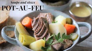 How To Make Pot Au Feu the mother recipe of French soups  Tutorial for beginners [upl. by Sukin477]