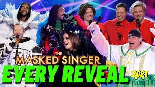 Every Masked Singer Reveal 2021  Season 5 [upl. by Lydnek]