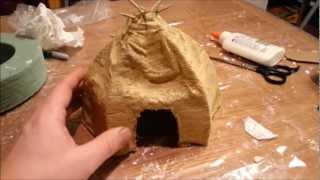 Making a Star Wars Tusken Raider Hut  Urtya [upl. by Roux436]