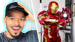 UNBOXING A 10000 IRONMAN MARK 46 XLVI SUIT  Jeremy Lynch [upl. by Naes15]