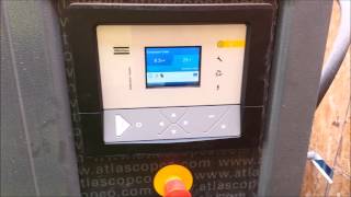 How to reset Atlas Copco Electric Air Compressor [upl. by Alameda202]