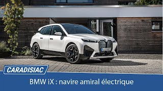 Essai  BMW iX  navire amiral électrique [upl. by Falk174]