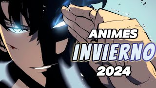 ESTRENOS ANIME INVIERNO 2024 [upl. by Kedezihclem]