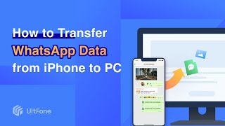 2 Easy Methods to Transfer WhatsApp Data from iPhone to PC for Free iPhone 14 Supported [upl. by Mirna]