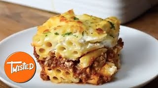 Homemade Cheesy Penne Lasagna  Twisted [upl. by Ayekat]