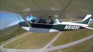 Flying Cessna 172RG [upl. by Gui]