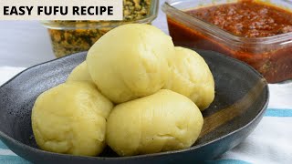 2 Easy ways to make Fufu [upl. by Hannahoj952]