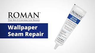 ROMAN Wallpaper Seam Repair Adhesive [upl. by Evangelina]