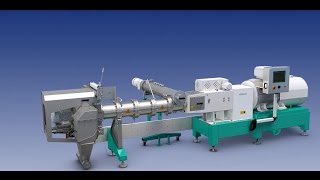 Bühler Twin Screw Extruder [upl. by Eanal48]