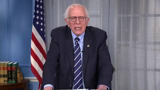 Sen Sanders Responds to Trumps Congressional Address [upl. by Elehcar349]