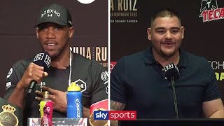 LIVE PRESS CONFERENCE Anthony Joshua vs Andy Ruiz Jr [upl. by Aiam]