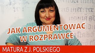 139 Jak pisać argumenty w rozprawce [upl. by Yelhsa]