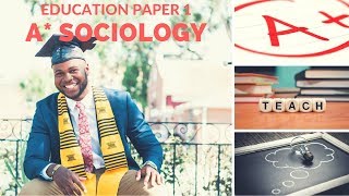 A Sociology AQA Paper 1 Education [upl. by Aneem209]