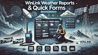 Winklink Training 04 Winlink Weather Reports amp Quick Access Forms [upl. by Eiramasil]