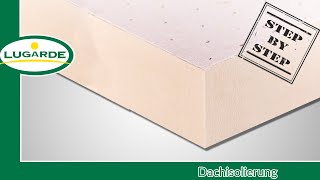 Gartenhaus bauen Dachisolierung  EPDM  Lugarde [upl. by Arabella]