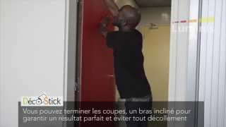 Comment rénover une porte avec du revêtement décoratif Luminis Films [upl. by Earl]