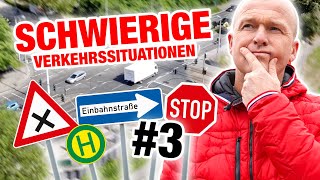 Führerschein  Schwierige Verkehrssituationen  einfach erklärt 🚘 3  Fischer Academy [upl. by Seuqram]