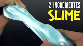 SLIME CON SOLO 2 INGREDIENTES [upl. by Cornelius]