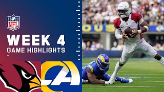 Cardinals vs Rams Week 4 Highlights  NFL 2021 [upl. by Laynad955]