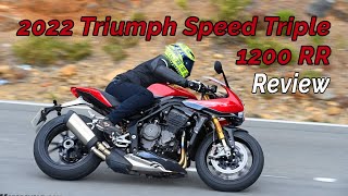 2022 Triumph Speed Triple RR  First Ride [upl. by Asaert]