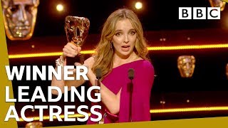 Jodie Comer wins Leading Actress BAFTA  The British Academy Television Awards 2019  BBC [upl. by Cuhp]