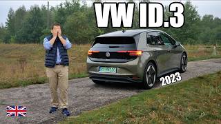 Volkswagen ID 3 Pro S 2023 facelift  Any Improvements ENG  Test Drive and Review [upl. by Eirrek908]