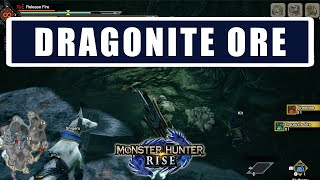 Monster Hunter Rise Dragonite Ore location  MHR Dragonite Ore farming [upl. by Edac]