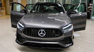 Unveiling the 2022 MercedesBenz AMG GLA 35 [upl. by Azilanna]