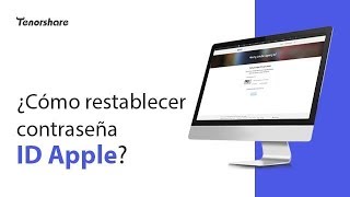 Cómo restablecer contraseña ID Apple 2019 [upl. by Brandie]