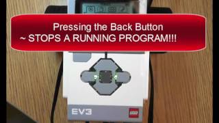 01  LEGO Mindstorms EV3 Basics Brick Overview [upl. by Nirrak]