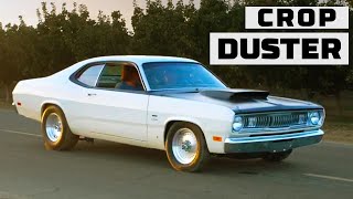 Legendary 1970 Plymouth Duster quotCrop Dusterquot Rebuilt  Roadkill Garage  MotorTrend [upl. by Yevi264]