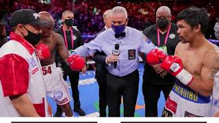 Ugas vs Pacquiao Boxing Highlights [upl. by Yanel]